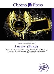 Lucero (Band),6136831694,9786136831695