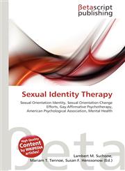 Sexual Identity Therapy,613139136X,9786131391361