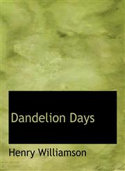 Dandelion Days,1115694774,9781115694773