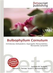 Bulbophyllum Cornutum,6136181932,9786136181936