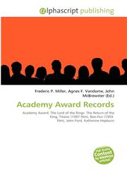 Academy Award Records,6134286842,9786134286848