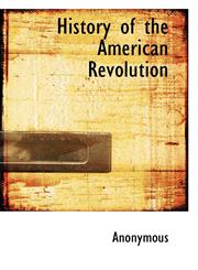 History of the American Revolution,1117590208,9781117590202