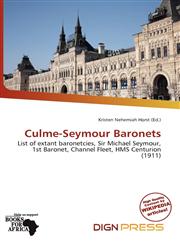 Culme-Seymour Baronets,6139588022,9786139588022