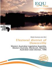 Electoral district of Dawesville,6137738515,9786137738511