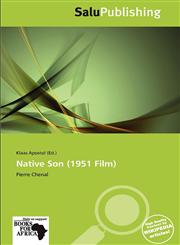 Native Son (1951 Film),613855731X,9786138557319