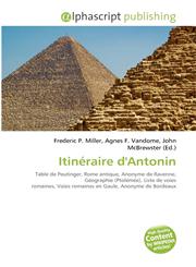 Itineraire D'Antonin,6131895309,9786131895302