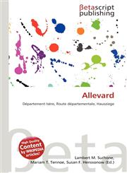 Allevard,6135130161,9786135130164