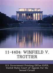11-4404 Winfield V. Trottier,1293120146,9781293120149