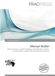 Mervyn Butler,6200195730,9786200195739