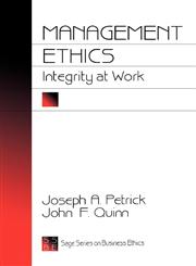 Management Ethics Integrity at Work,0803957971,9780803957978