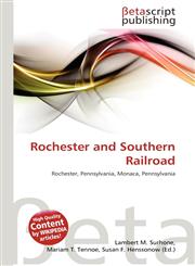 Rochester and Southern Railroad,6136177765,9786136177762
