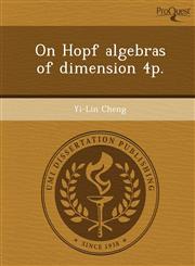 On Hopf algebras of dimension 4p.,1244676950,9781244676954