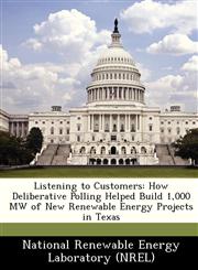 Listening to Customers How Deliberative Polling Helped Build 1,000 MW of New Renewable Energy Projects in Texas,124920240X,9781249202400