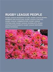 Rugby league people Rugby league biography stubs, Rugby league board members and investors, Rugby league coaches, Rugby league commentators,1157283632,9781157283638