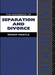 The Handbook of Separation and Divorce,0415106621,9780415106627