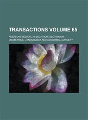 Transactions Volume 65,1155095952,9781155095950