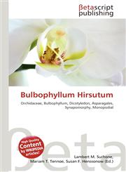 Bulbophyllum Hirsutum,6136223481,9786136223483
