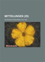 Mitteilungen (29 ),1153507684,9781153507684