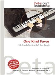 One Kind Favor,6135161695,9786135161694