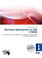 German Submarine U-103 (1940),6137177874,9786137177877