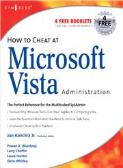 How to Cheat at Microsoft Vista Administration,1597491748,9781597491747