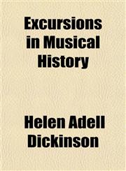 Excursions in Musical History,1150214589,9781150214585