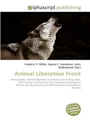 Animal Liberation Front,6130075774,9786130075774