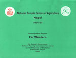 National Sample Census of Agriculture, Nepal, 2001/02 : Development Region - Far Western