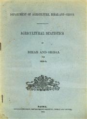 Agricultural Statistics of Bihar and Orissa for 1920-21