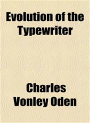 Evolution of the Typewriter,1152903527,9781152903524