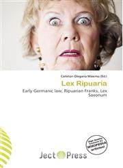 Lex Ripuaria,6135854461,9786135854466