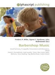 Barbershop Music,6130266790,9786130266790