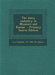 Dairy Industry in Missouri and Kansas,1289842132,9781289842130