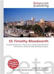 SS Timothy Bloodworth,6130421508,9786130421502