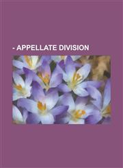 - Appellate Division,1236845528,9781236845528