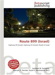 Route 899 (Israel),6135019899,9786135019896