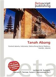 Tanah Abang,6135343122,9786135343120