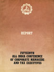 Report on 15th All India Conference of Corporate Managers and Tax Executives, 13-14 November - 1981