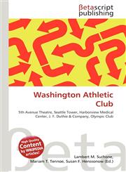 Washington Athletic Club,6134760382,9786134760386