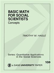 Basic Math for Social Scientists Concepts,0803958757,9780803958753