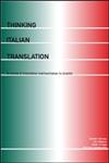 Thinking Italian Translation A Course in Translation Method: Italian to English,0415206812,9780415206815