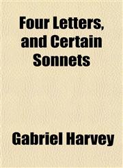 Four Letters, and Certain Sonnets,1459027450,9781459027459