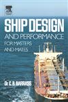 Ship Design and Performance for Masters and Mates,0750660007,9780750660006