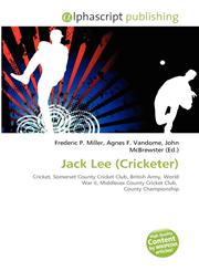 Jack Lee (Cricketer),6134224324,9786134224321