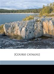 [Course catalog] Volume 1931/32,114933018X,9781149330180