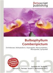 Bulbophyllum Comberipictum,6136183870,9786136183879