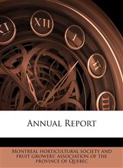 Annual Report,1179826248,9781179826240