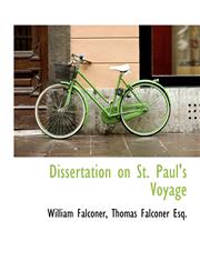 Dissertation on St. Paul's Voyage,1116095122,9781116095128
