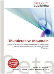 Thunderdelve Mountain,6135199145,9786135199147