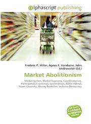 Market Abolitionism,6134164410,9786134164412
